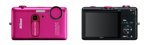 Nikon Coolpix S1200pj - Pink