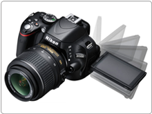 Nikon D5100 with Flip Screen