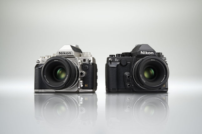 The Nikon Df - available in black or silver