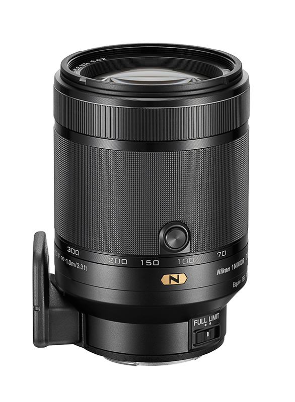 1 NIKKOR VR 70–300mm f/4.5–5.6 lens 