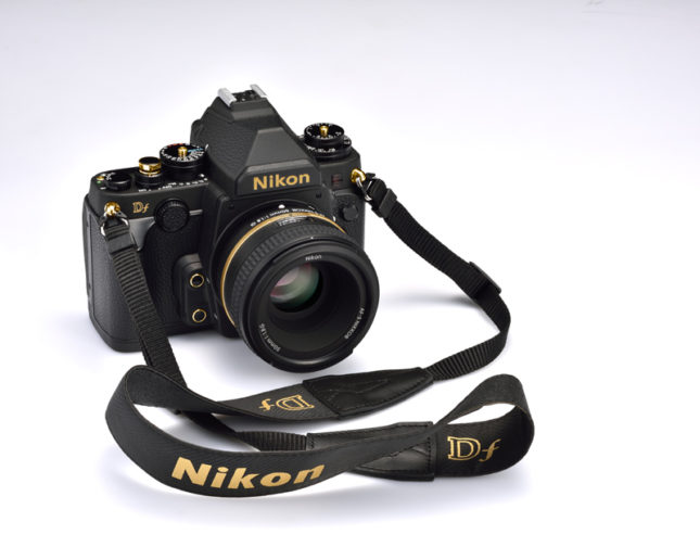 Nikon Df Gold Edition with strap